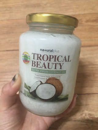트로피칼뷰티 엑스트라버진 코코넛오일 450ml — 3.5점을 준 리뷰어가 2017년 2월 올린 사용 사진