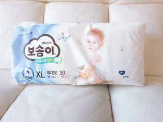 보솜이 리얼코튼 팬티형 — 4점을 준 리뷰어가 2019년 3월 올린 사용 사진