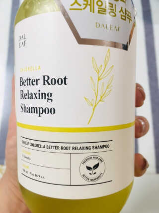 달리프 클로렐라 베러 루트 릴렉싱 샴푸 500ml — 4점을 준 리뷰어가 2019년 11월 올린 사용 사진