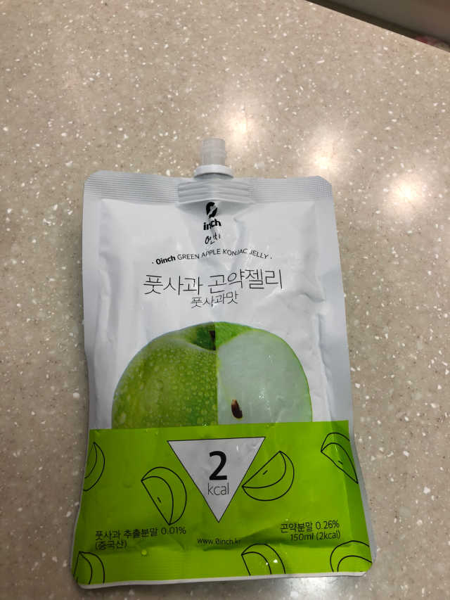 0인치 곤약젤리 리뷰 사진