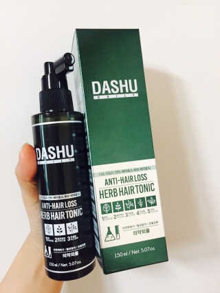 다슈코리아 다슈 안티 헤어로스 허브 헤어토닉 — 4.5점을 준 리뷰어가 2017년 4월 올린 사용 사진