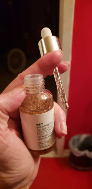 앰플엔 암 페트 펩티드 샷 AMPOULE — 5점을 준 리뷰어가 2019년 8월 올린 사용 사진