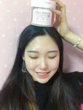 나이팅게일 데일리 더마 클렌징패드 마일드 — 4.5점을 준 리뷰어가 2017년 3월 올린 사용 사진