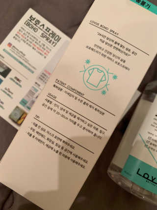 [러버스]티 안나게 냄새 잡는. 보호스프레이 — 5점을 준 리뷰어가 2019년 7월 올린 사용 사진