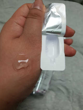 야시엔코 앰플수면팩 퍼플 — 3점을 준 리뷰어가 2019년 2월 올린 사용 사진