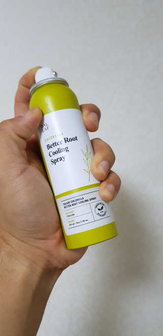 달리프 클로렐라 베러 루트 쿨링 스프레이 100ml — 3.67점을 준 리뷰어가 2019년 1월 올린 사용 사진