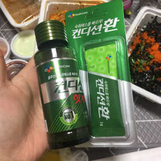 헛개컨디션 [헛캐 컨디션] NEW 컨디션 환 10포 + 컨디션 2병 — 5점을 준 리뷰어가 2019년 4월 올린 사용 사진