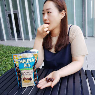 마우나로아 다크 초코 마카디마아 283G — 5점을 준 리뷰어가 2019년 8월 올린 사용 사진