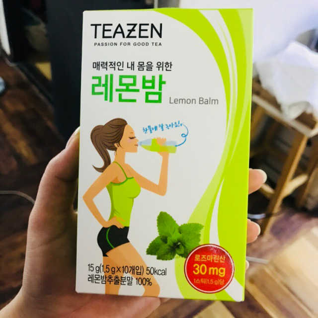 티젠 레몬밤 + 마이보틀 리뷰 사진