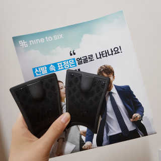나인투식스 워킹마스터 스티커 깔창 _ 일반용 — 5점을 준 리뷰어가 2018년 8월 올린 사용 사진
