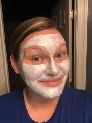 엘리자베카 Elizavecca  LongoLongo Gronique Diamond Mask Pack — 3.83점을 준 리뷰어가 2018년 7월 올린 사용 사진