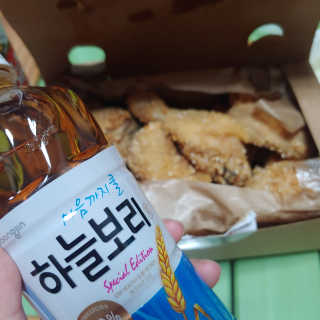 웅진식품 19년 하늘보리 열두보리 스페셜 에디션 — 5점을 준 리뷰어가 2019년 7월 올린 사용 사진