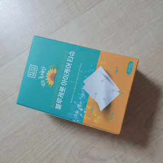 블루캐롯 닦는 루테인, 아이케어 티슈 20P — 4.5점을 준 리뷰어가 2019년 11월 올린 사용 사진