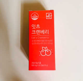 네츄럴굿띵스 잇츠 크랜베리 1병 30일분 — 5점을 준 리뷰어가 2019년 10월 올린 사용 사진