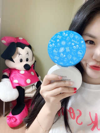 아미니 아쿠아 프로텍터 선쿠션 — 4점을 준 리뷰어가 2019년 8월 올린 사용 사진