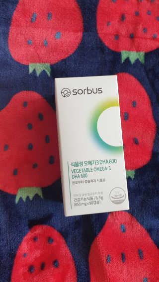 소버스 식물성 오메가3 DHA 600 — 5점을 준 리뷰어가 2020년 3월 올린 사용 사진
