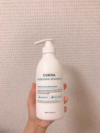 코에나샴푸 500ml — 3.5점을 준 리뷰어가 2019년 8월 올린 사용 사진