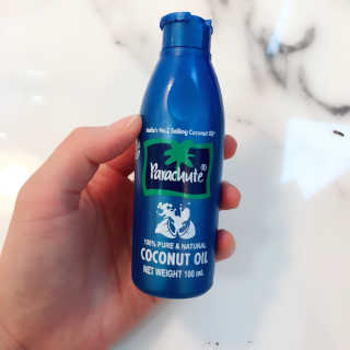 파라슈트 100퍼 코코넛오일 100ml — 5점을 준 리뷰어가 2018년 8월 올린 사용 사진