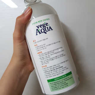 베지아쿠아 475ml + 리필 1000ml 1Set — 5점을 준 리뷰어가 2019년 7월 올린 사용 사진