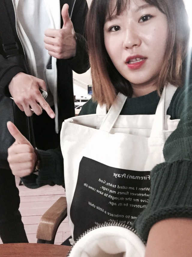 소방관기도문 토트백 리뷰 사진