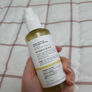 달리프 클로렐라 베러 루트 헤어토닉 100ml — 5점을 준 리뷰어가 2020년 1월 올린 사용 사진