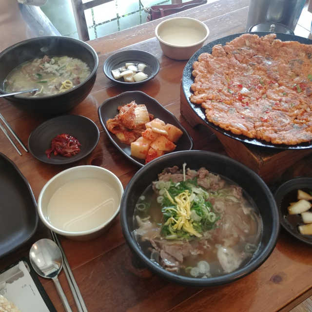 나주곰탕2인세트[김치전포함] 리뷰 사진