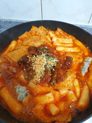 화곡미담 옛날 떡볶이 — 4.5점을 준 리뷰어가 2020년 3월 올린 사용 사진