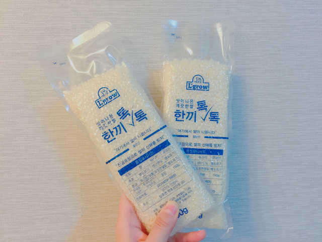 L'grow(엘그로) 씻어나온 한끼톡톡쌀! 리뷰 사진