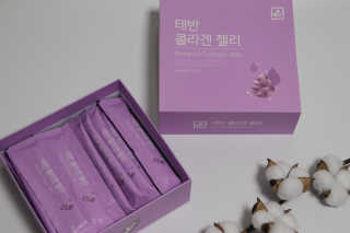 네츄럴굿띵스 태반 콜라겐 젤리 15포 — 5점을 준 리뷰어가 2019년 3월 올린 사용 사진