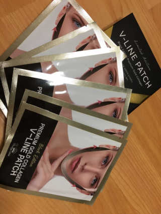프리티스킨 디자인 유어 뷰티 브이라인 패치 — 3점을 준 리뷰어가 2019년 6월 올린 사용 사진