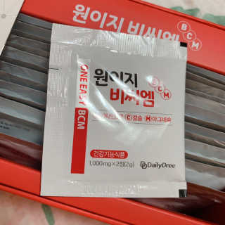 데일리드리 원이지비씨엠 — 5점을 준 리뷰어가 2019년 7월 올린 사용 사진