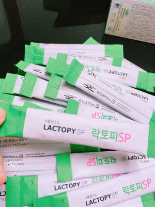 유산균하우스 [프로바이오닉]락토피SP 스틱 — 5점을 준 리뷰어가 2019년 2월 올린 사용 사진