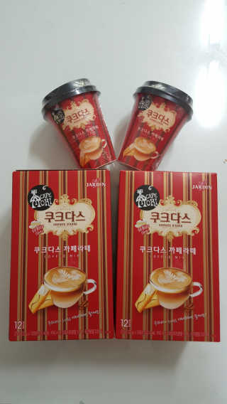 (주)쟈뎅 쟈뎅 까페모리 쿠크다스 까페라떼 — 5점을 준 리뷰어가 2017년 11월 올린 사용 사진