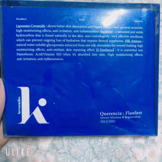 키노닉스 Querencia_Flawless 마스크팩 — 5점을 준 리뷰어가 2019년 3월 올린 사용 사진