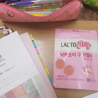 락토조이 구미젤리 복숭아맛 — 5점을 준 리뷰어가 2019년 10월 올린 사용 사진