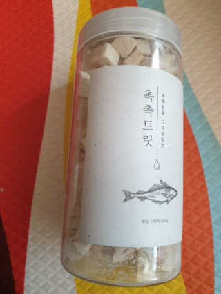 펫프렌즈 [면역력강화]첨가 북어 100퍼센트 촉촉트릿 북어 80g — 5점을 준 리뷰어가 2020년 1월 올린 사용 사진