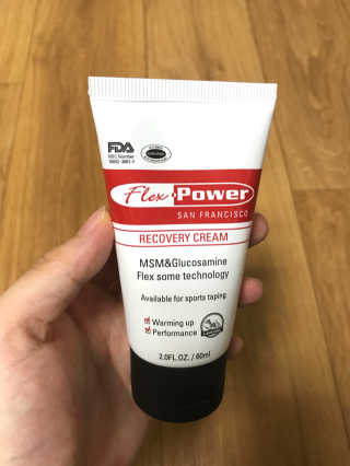 플렉스파워에이더블유에스 리커버리크림 30ml — 4점을 준 리뷰어가 2017년 5월 올린 사용 사진