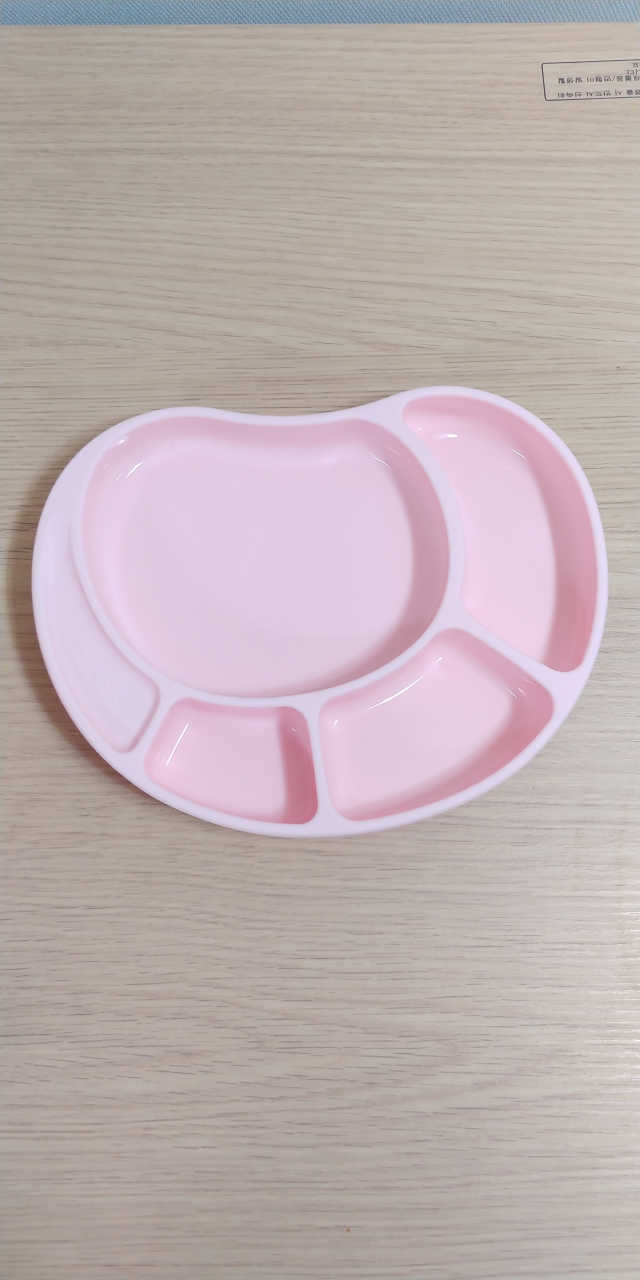 유비맘 캐릭터 실리콘 흡착 식판_색상 랜덤발송 리뷰 사진