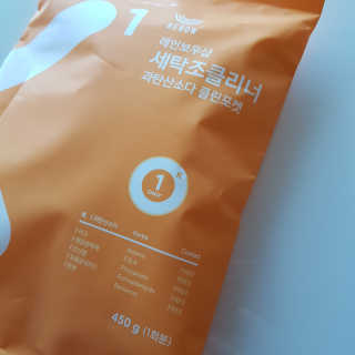 레인보우샵 올인원세탁세제,베이킹소다 스틱포6개입+세탁조클리너 — 4.83점을 준 리뷰어가 2018년 3월 올린 사용 사진