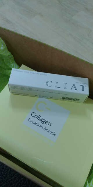 클리앳 콜라겐 컨센트레이트앰플 12ml*3ea — 4.5점을 준 리뷰어가 2017년 9월 올린 사용 사진