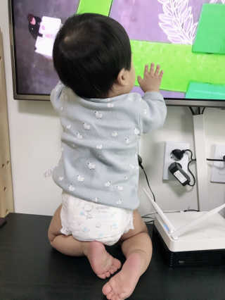 보솜이 리얼코튼 팬티형 — 4점을 준 리뷰어가 2019년 3월 올린 사용 사진