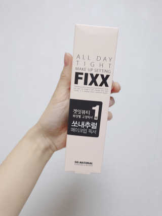 쏘내추럴 올데이 메이크업 픽서 — 3.5점을 준 리뷰어가 2019년 8월 올린 사용 사진