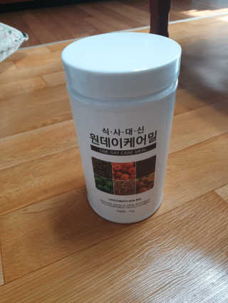 (주)이스터비엔에프 식사대용선식 원데이케어밀 1KG 대용량 — 5점을 준 리뷰어가 2019년 1월 올린 사용 사진