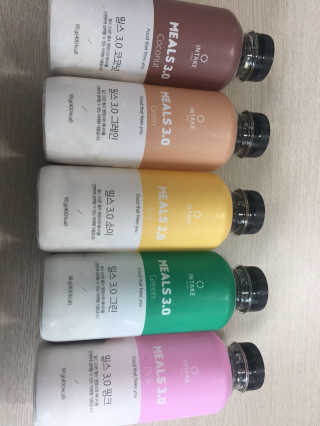 인테이크 밀스 3.0 Trial Kit(보틀형 5종) — 3.5점을 준 리뷰어가 2017년 4월 올린 사용 사진