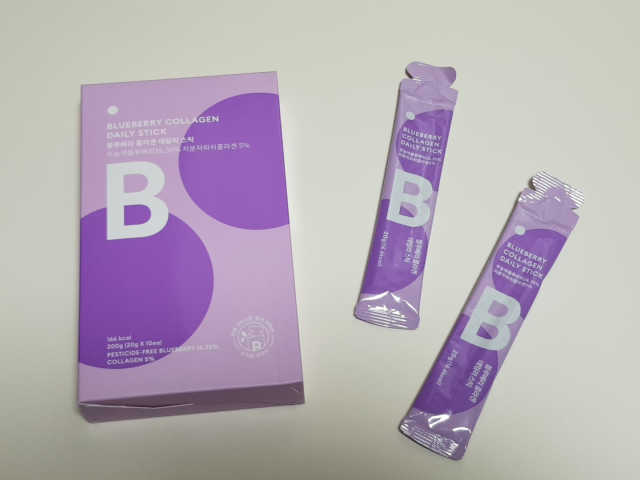 블루베리 콜라겐 데일리스틱 리뷰 사진