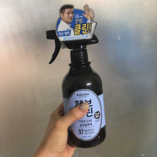 더블유드레스룸 페브클린 500ml — 5점을 준 리뷰어가 2018년 8월 올린 사용 사진