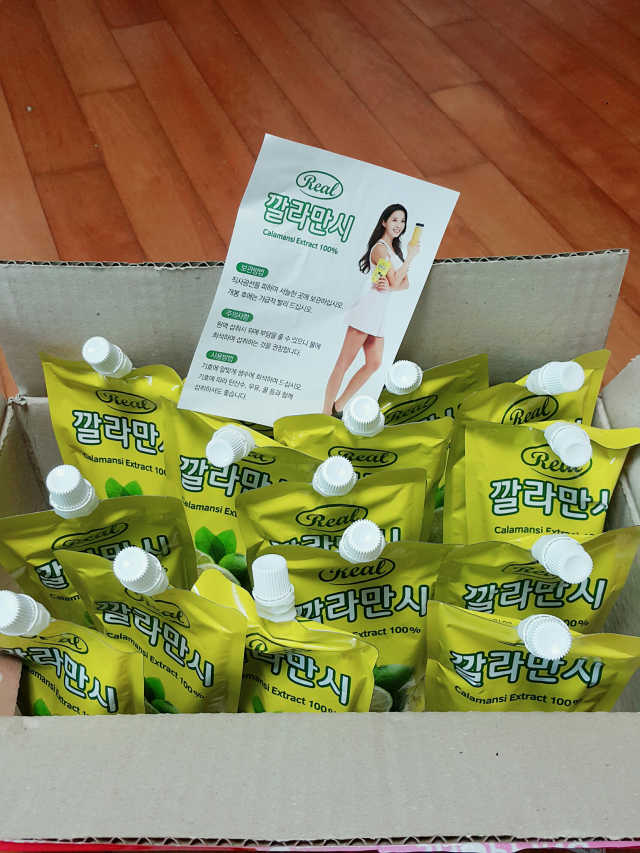리얼깔라만시 리뷰 사진