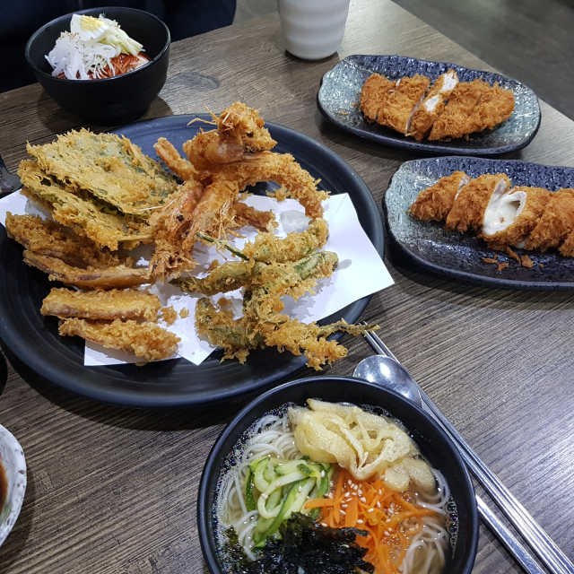 [바삭상회] 나가사키짬뽕+치즈롤과 치킨까스 리뷰 사진