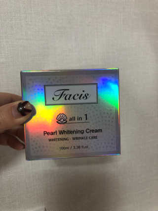 파시스 올인원 진주 화이트닝 크림 100ml — 5점을 준 리뷰어가 2019년 5월 올린 사용 사진