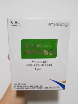 두루원 똥기사의 Kfood 화이버슬림 — 3.83점을 준 리뷰어가 2018년 11월 올린 사용 사진